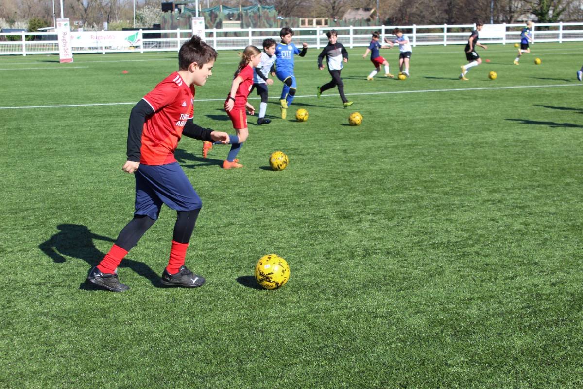 private football training sessions